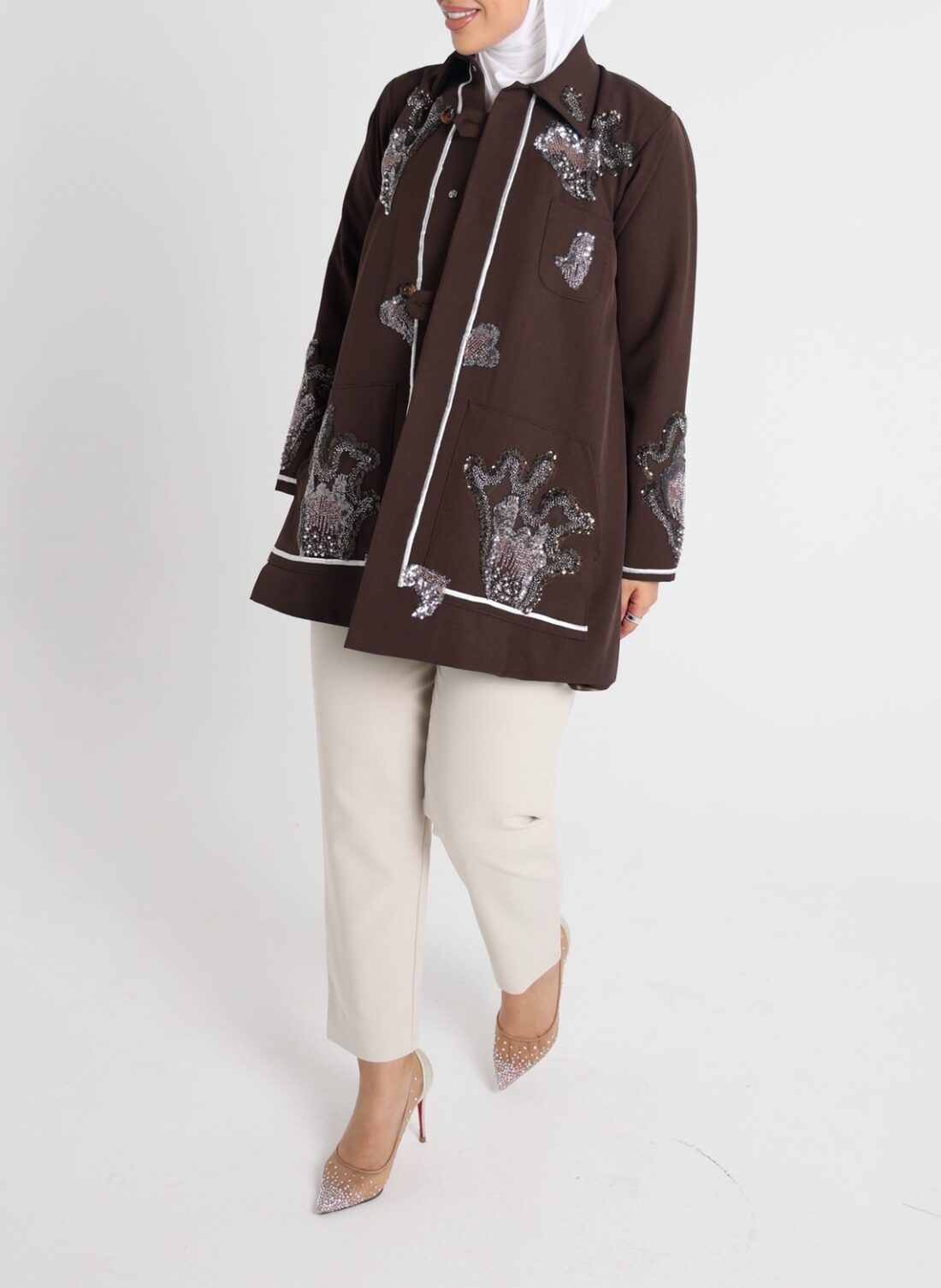 Brown jacket - Image 3