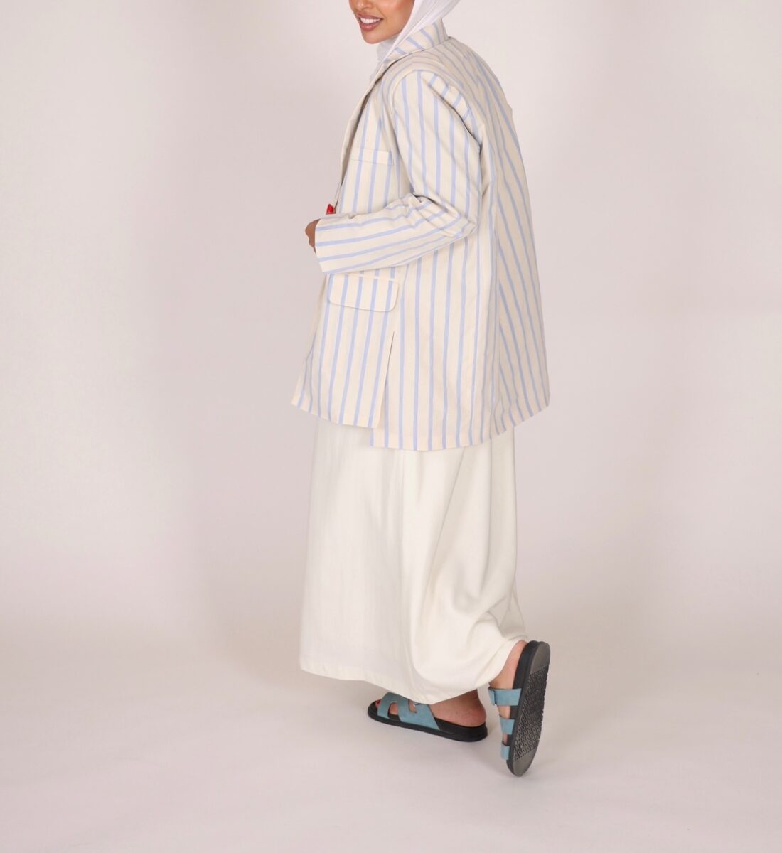 Blue stripes jacket - Image 5