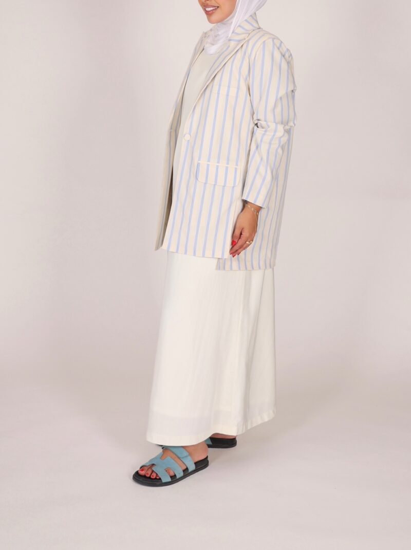 Blue stripes jacket