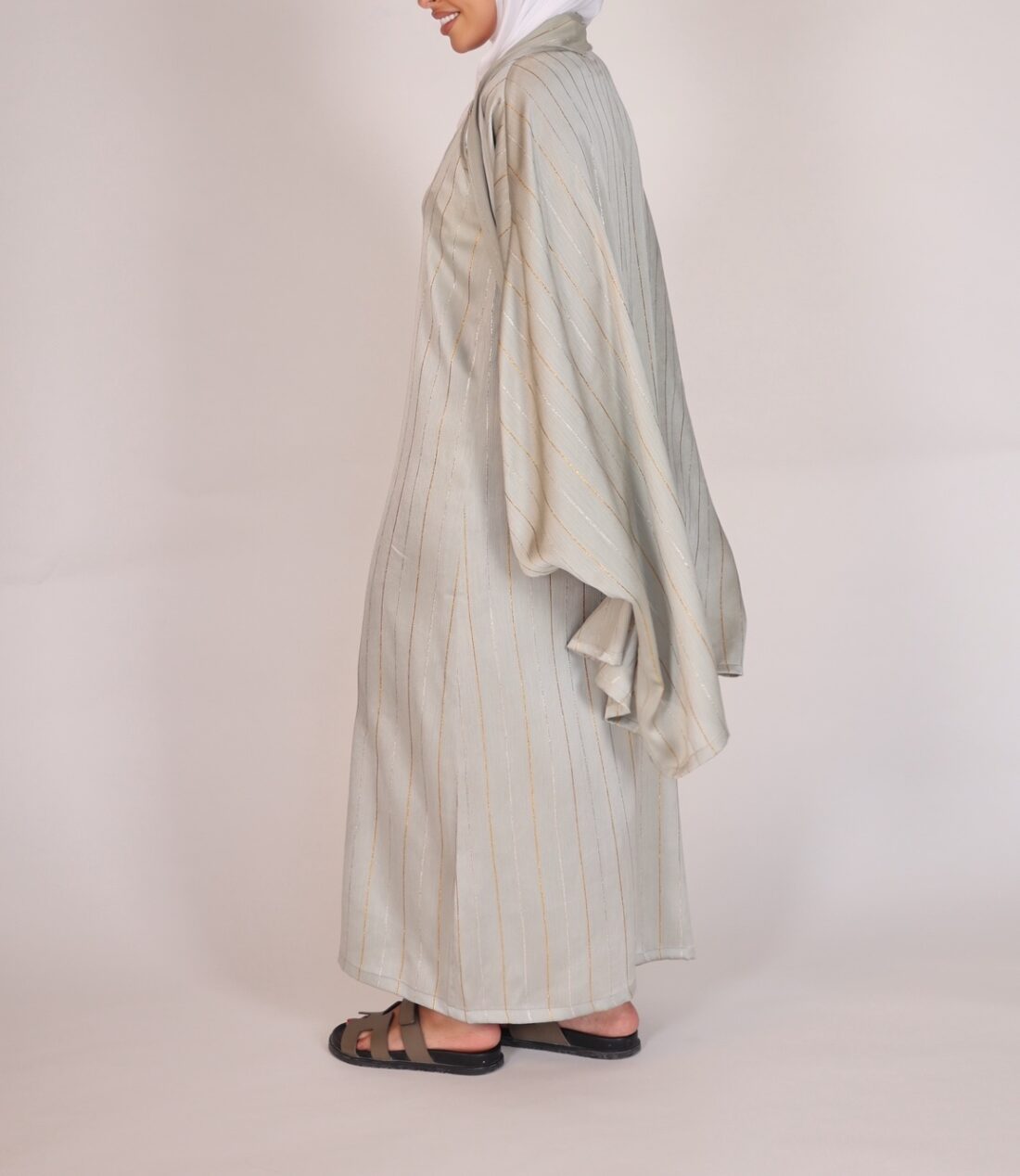 Mint silk summer dress +coverup - Image 3