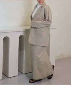 Alternative view of Skirt+free size jacket