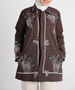 Alternative view of Brown jacket