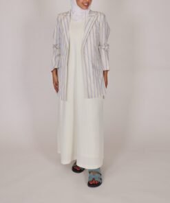 Alternative view of Blue stripes jacket